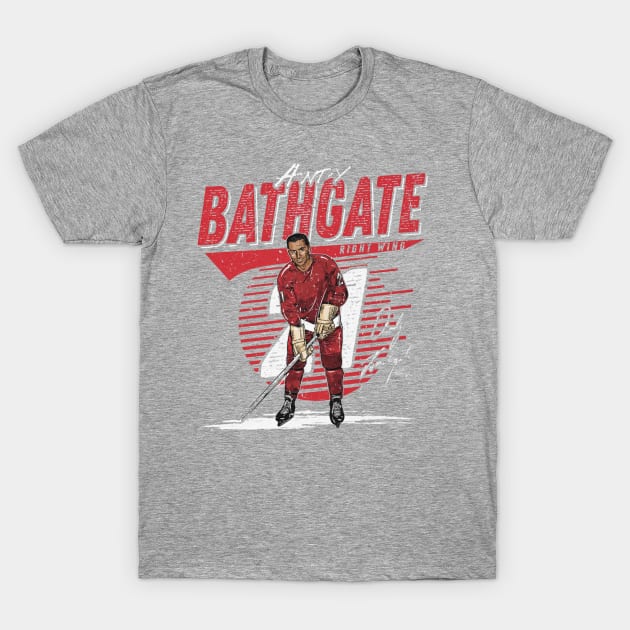 Andy Bathgate Detroit Comet T-Shirt by lavonneroberson